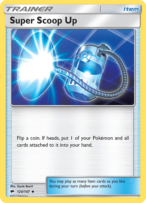Super Scoop Up (124/147) [Sun & Moon: Burning Shadows] - for just $0.10! 