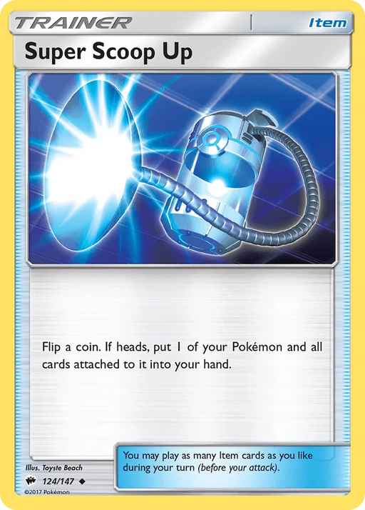 Super Scoop Up (124/147) [Sun & Moon: Burning Shadows] - for just $0.10! 