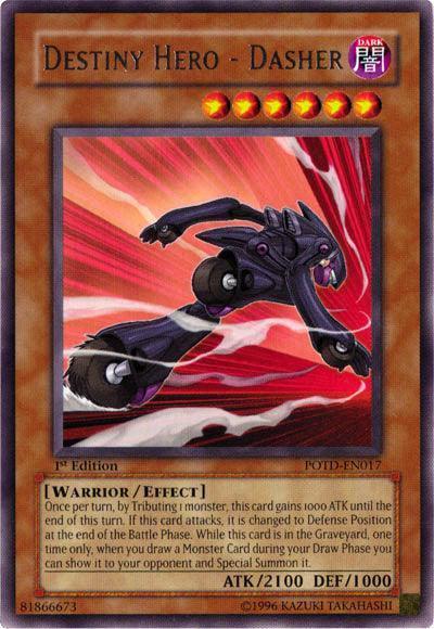 Destiny Hero - Dasher [POTD-EN017] Rare - for just $0.20! 