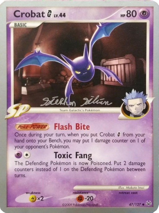 Crobat G LV.44 (47/127) (Luxdrill - Stephen Silvestro) [World Championships 2009] - for just $2.35! 