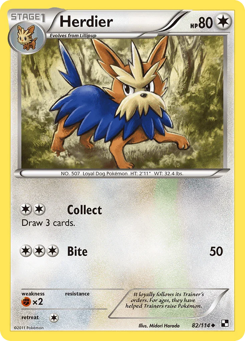 Herdier (82/114) [Black & White: Base Set] - for just $0.20! 