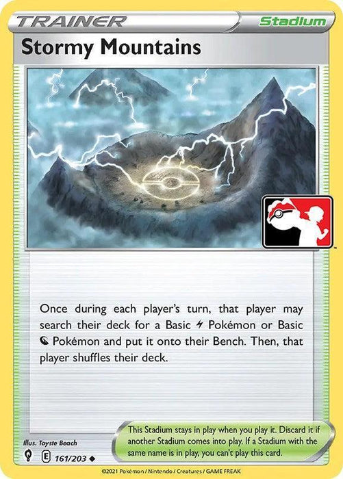 Stormy Mountains (161/203) [Prize Pack Series One] - for just $0.10! 