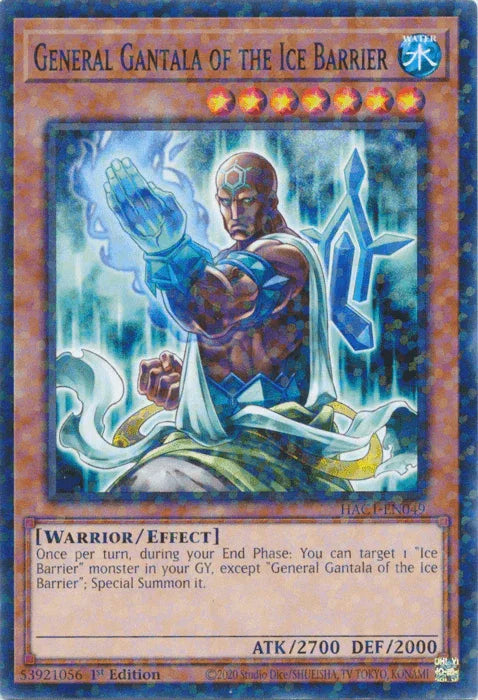 General Gantala of the Ice Barrier (Duel Terminal) [HAC1-EN049] Common - for just $0.10! 