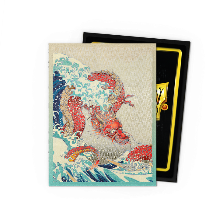 Dragon Shield: Standard 100ct Art Sleeves - Great Wave (Anniversary Special Edition) - for just $15.95! 