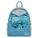 Loungefly Frozen Elsa Glitter Sequin Cosplay Mini Backpack - for just $90! 