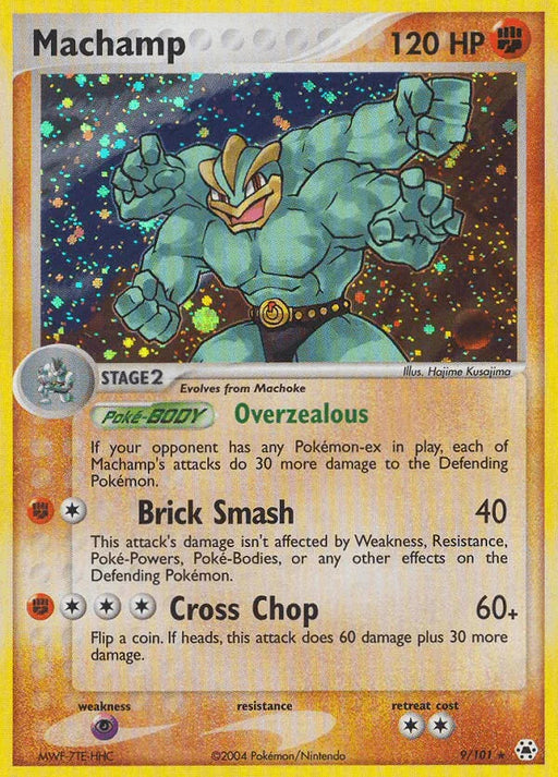 Machamp (9/101) [EX: Hidden Legends] - for just $17! 
