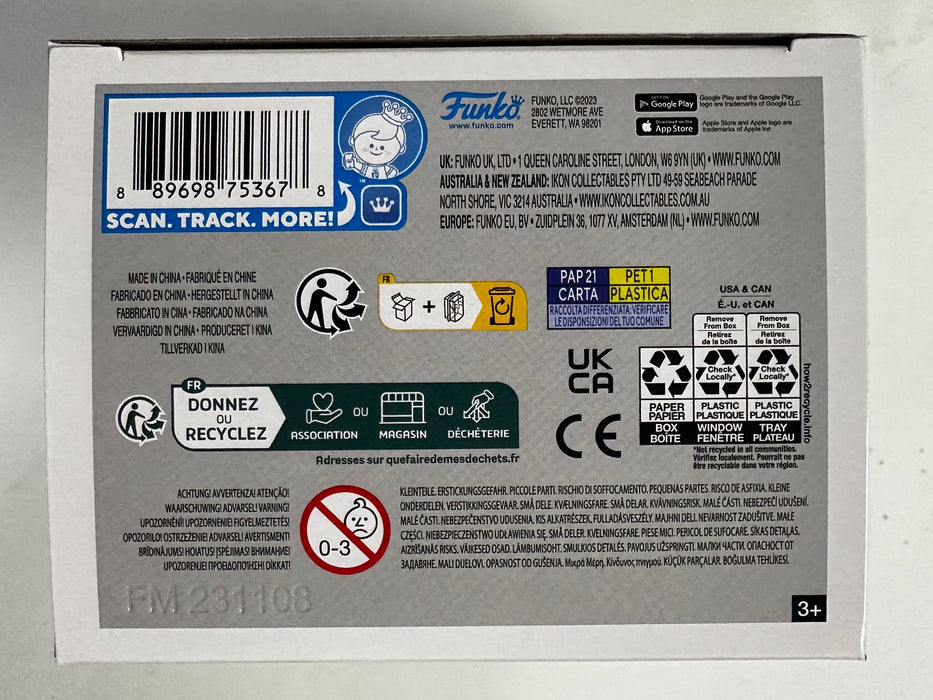 Funko Pop! Rocks George “Uncle Jam” Clinton #358 Parliament Funkadelic 2023 - for just $13! 