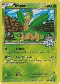 Tropius (5/101) (National Championship Promo) [Black & White: Plasma Blast] - for just $7.95! 