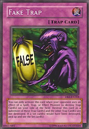 Fake Trap [DB1-EN164] Common - for just $0.15! 