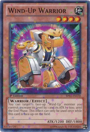 Wind-Up Warrior [BP01-EN170] Starfoil Rare - for just $0.15! 