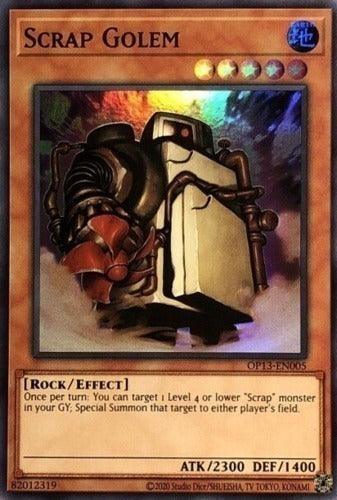 Scrap Golem [OP13-EN005] Super Rare - for just $0.20! 