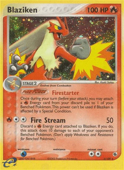 Blaziken (3/109) [EX: Ruby & Sapphire] - for just $28.30! 