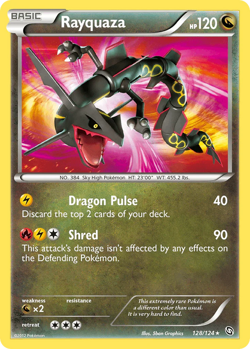 Rayquaza (128/124) [Black & White: Dragons Exalted] - for just $264! 