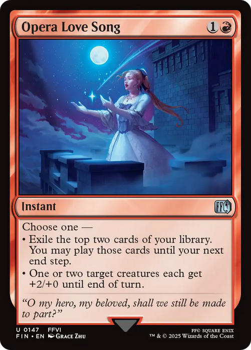 Opera Love Song (FIN-147) - FINAL FANTASY Foil - for just $0.19! 