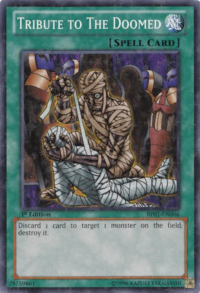 Tribute to the Doomed [BP01-EN066] Starfoil Rare - for just $0.15! 