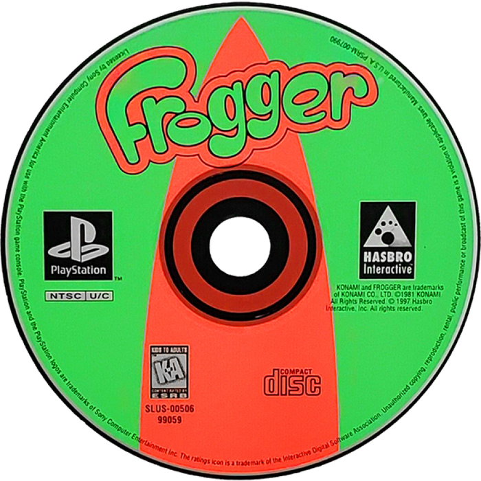 Frogger – PlayStation 1 (PS1) - for just $0! 