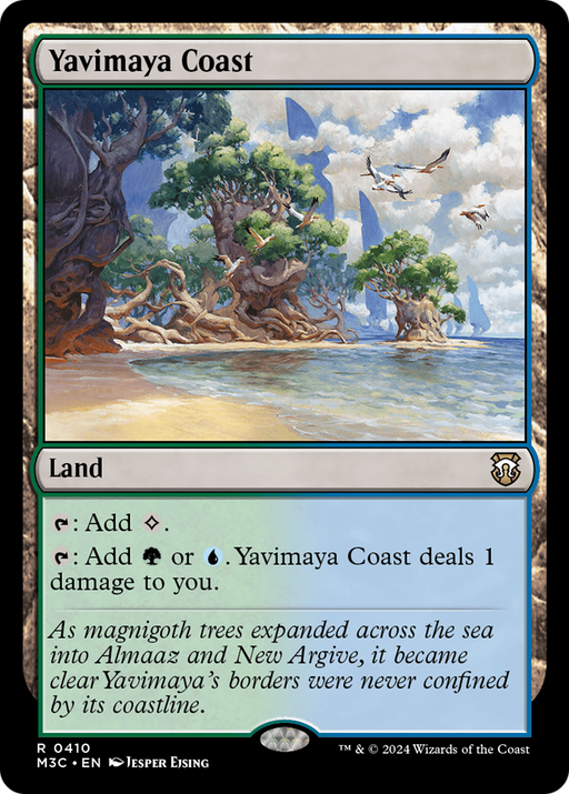 Yavimaya Coast (M3C-410) - Modern Horizons 3 Commander - for just $0.11! 