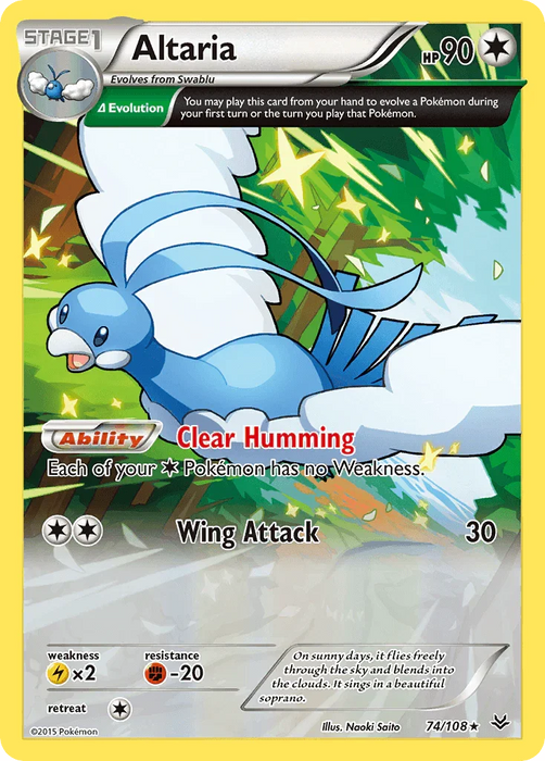 Altaria (74/108) [XY: Roaring Skies] - for just $0.60! 