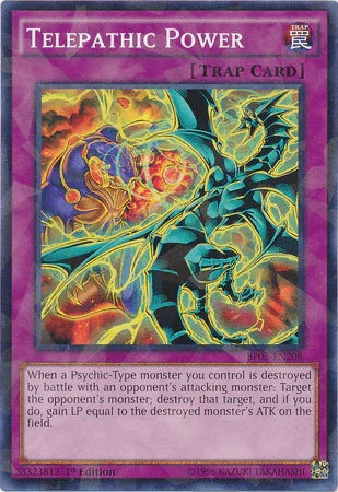 Telepathic Power [BP03-EN208] Shatterfoil Rare - for just $0.15! 