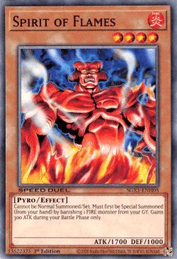Spirit of Flames [SGX1-ENH05] Common - for just $0.10! 