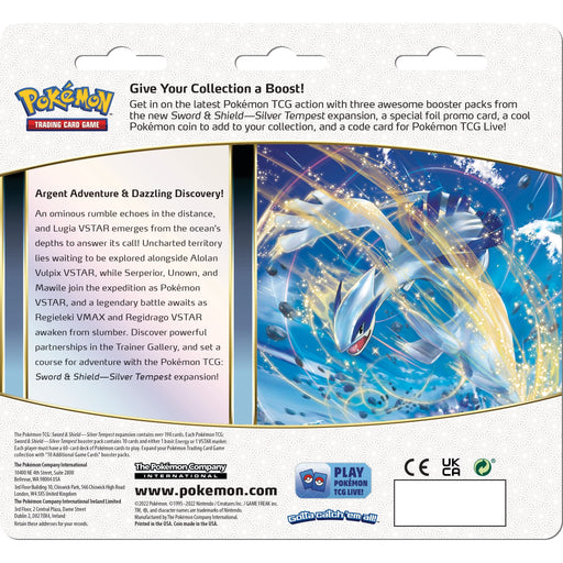 Pokémon Silver Tempest Triple Pack Manaphy Booster - Just $24.99! Shop now at Retro Gaming of Denver