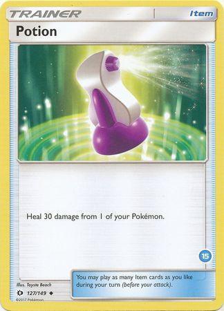 Potion (127/149) (Deck Exclusive #15) [Sun & Moon: Trainer Kit - Alolan Ninetales] - for just $0.10! 