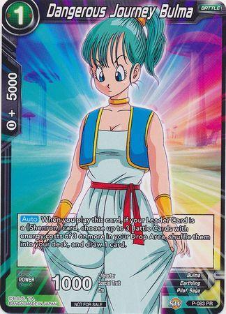 Dangerous Journey Bulma (P-083) [Promotion Cards] - for just $0.15! 