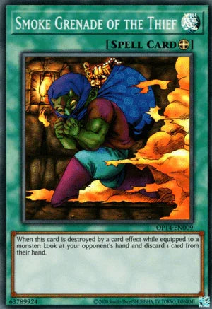 Smoke Grenade of the Thief [OP14-EN009] Super Rare - for just $0.55! 