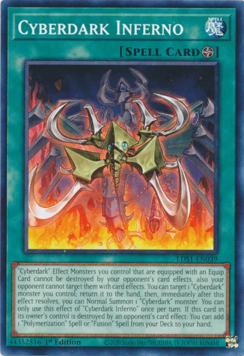 Cyberdark Inferno [LDS1-EN039] Common - for just $0.15! 