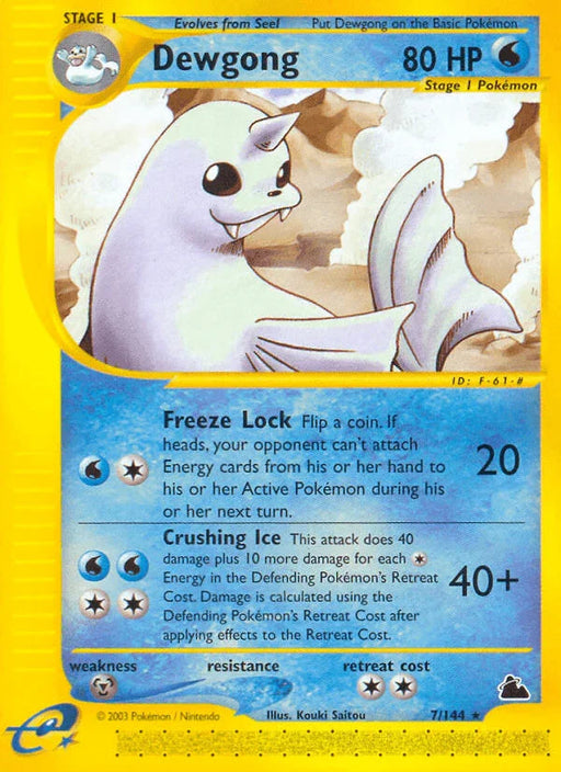 Dewgong (7/144) [Skyridge] - for just $18! 