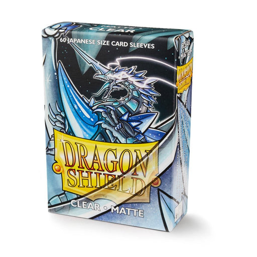 Dragon Shield: Japanese Size 60ct Sleeves - Clear (Matte) - Just $0! Shop now at Retro Gaming of Denver