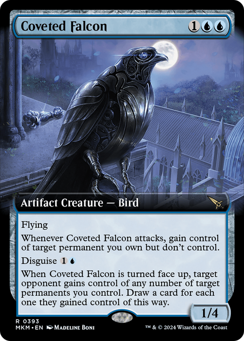Coveted Falcon (MKM-393) - Murders at Karlov Manor: (Extended Art) - for just $0.06! 