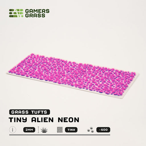 Gamers Grass Tufts: Tiny Alien Tufts- Neon 2mm - for just $10.99! 