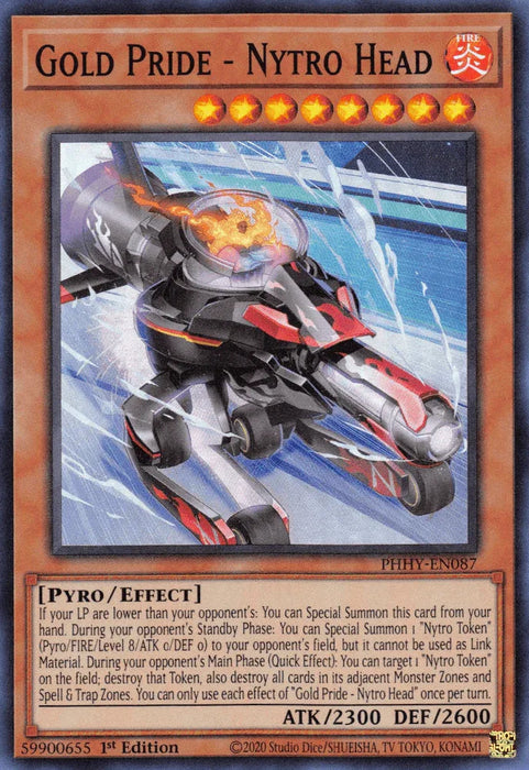 Gold Pride - Nytro Head [PHHY-EN087] Super Rare - for just $0.10! 