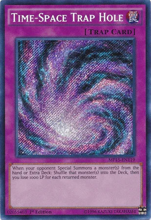 Time-Space Trap Hole [MP15-EN119] Secret Rare - for just $0.40! 