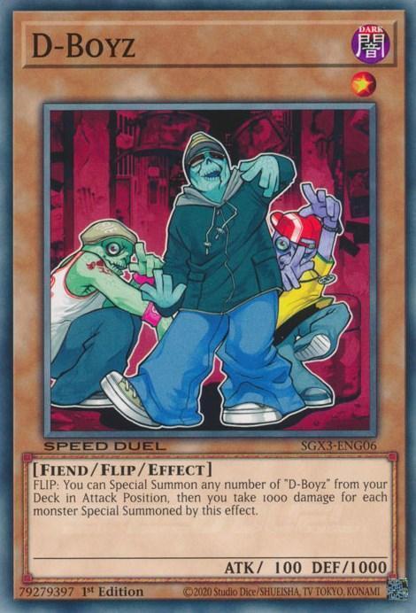 D-Boyz [SGX3-ENG06] Common - for just $0.10! 