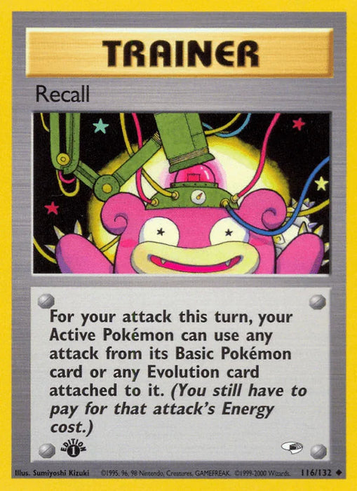 Recall (116/132) [Gym Heroes 1st Edition] - for just $1.85! 