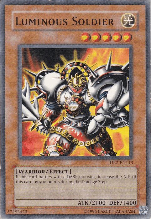 Luminous Soldier [DB2-EN113] Common - for just $0.30! 