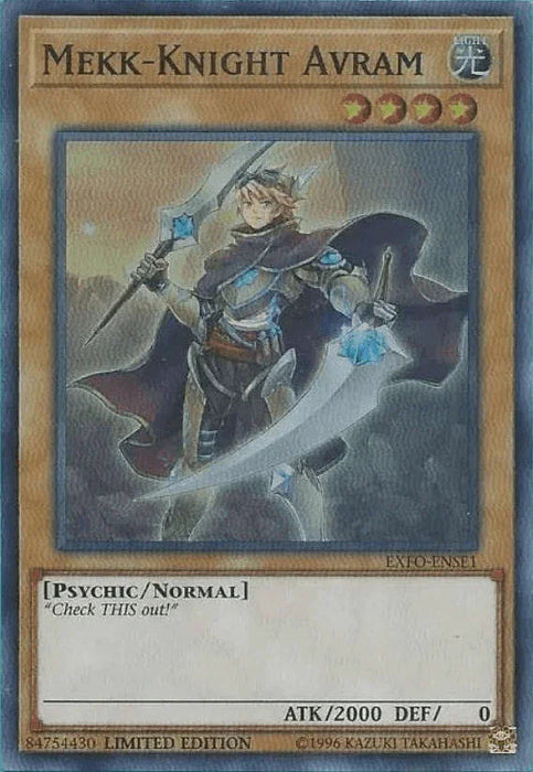 Mekk-Knight Avram [EXFO-ENSE1] Super Rare - for just $0.15! 
