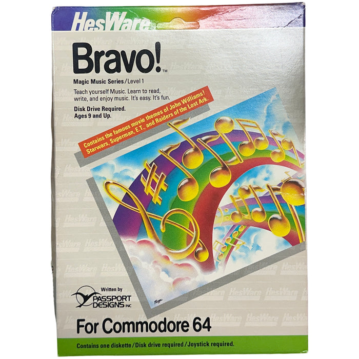 Bravo Magic Music Series Level 1 - Commodore 64/128 - for just $9.99! 