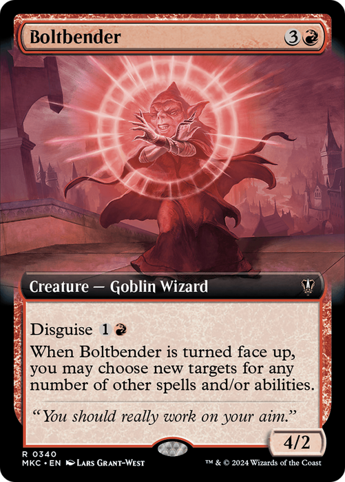 Boltbender (MKC-340) - Murders at Karlov Manor Commander: (Extended Art) - for just $0.10! 