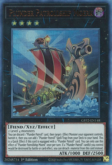 Plunder Patrollship Moerk [GFP2-EN148] Ultra Rare - for just $0.10! 