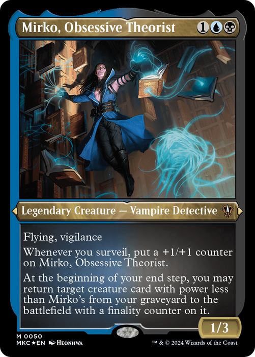 Mirko, Obsessive Theorist (MKC-050) - Murders at Karlov Manor Commander Foil - for just $0.07! 