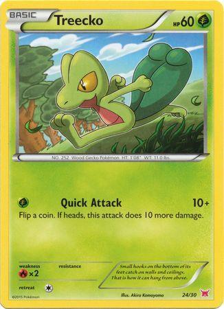 Treecko (24/30) [XY: Trainer Kit 2 - Latias] - for just $0.15! 