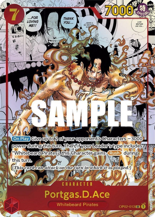 Portgas.D.Ace (Alternate Art) [Paramount War] - for just $820! 