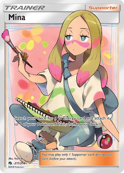 Mina (Full Art) (SM - Lost Thunder) Near Mint Holofoil - for just $54.55! 