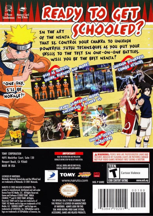 Naruto: Clash of Ninja – GameCube (GC) - for just $14.99! 