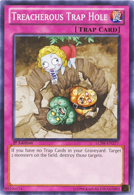 Treacherous Trap Hole [LCJW-EN277] Common - for just $0.55! 