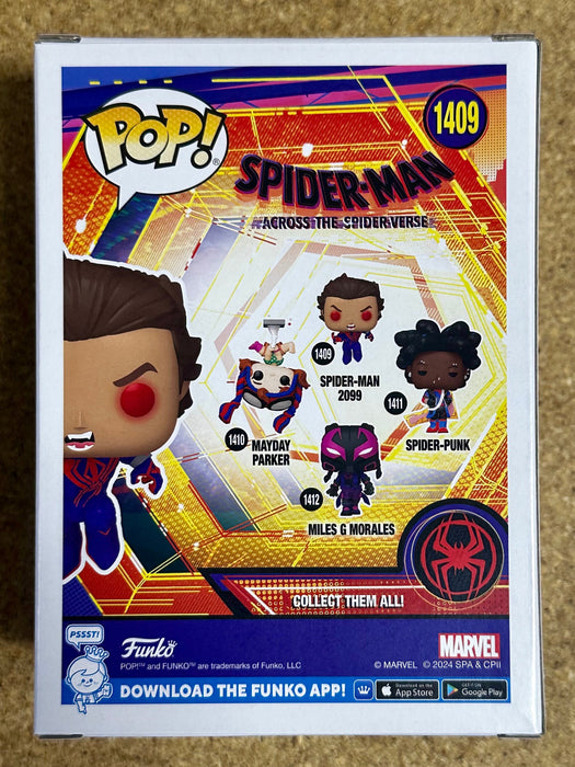 Funko Pop! Marvel Spider-Man 2099 (Unmasked) #1409 Across The Spider-Verse 2024 - for just $13! 