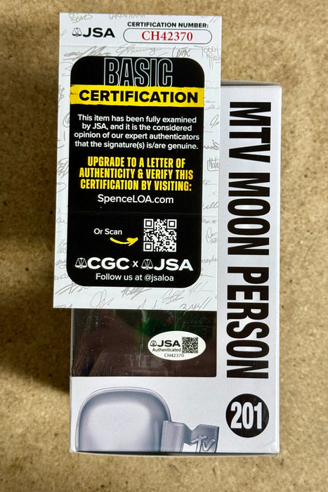 Yung Joc Signed Rapper MTV Moon Man Funko Pop! #201 JSA COA - for just $135! 
